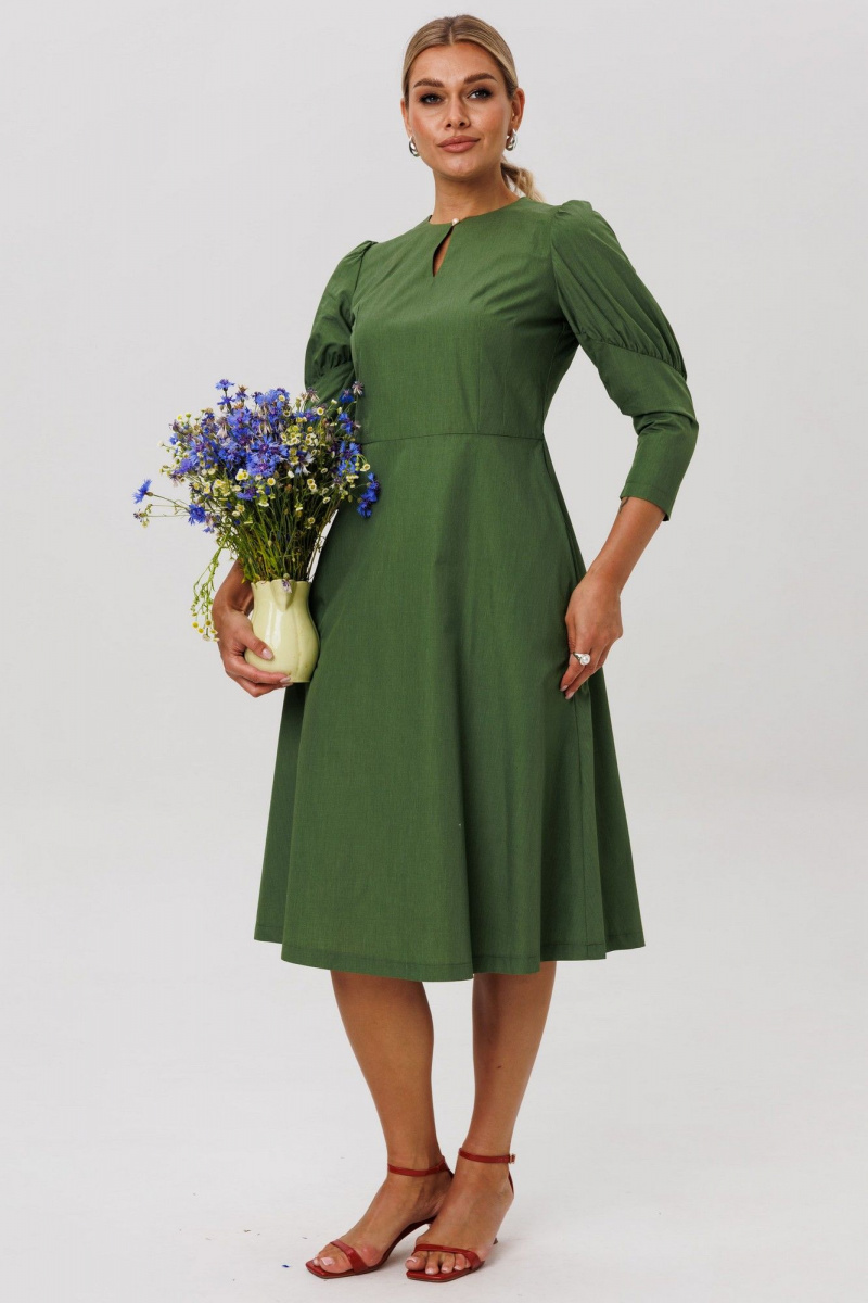 Платья Anelli 1647 дартмутский_зеленый