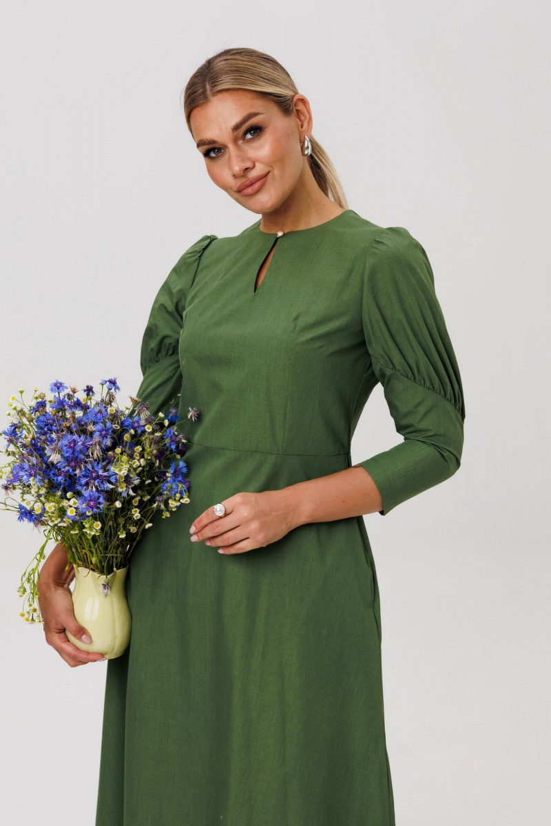 Платья Anelli 1647 дартмутский_зеленый