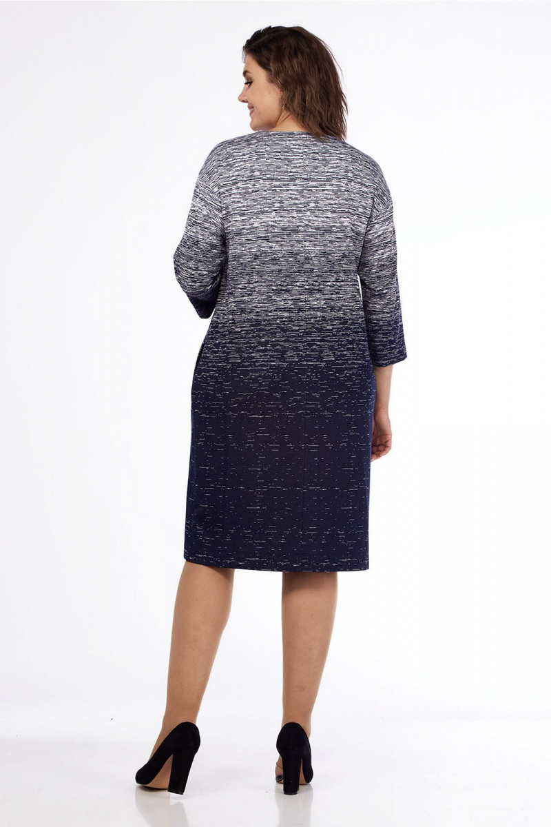 Платья Lady Style Classic 2561 синий_тон