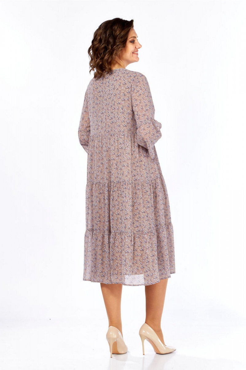 Платья Lady Style Classic 3007/2 кофейный