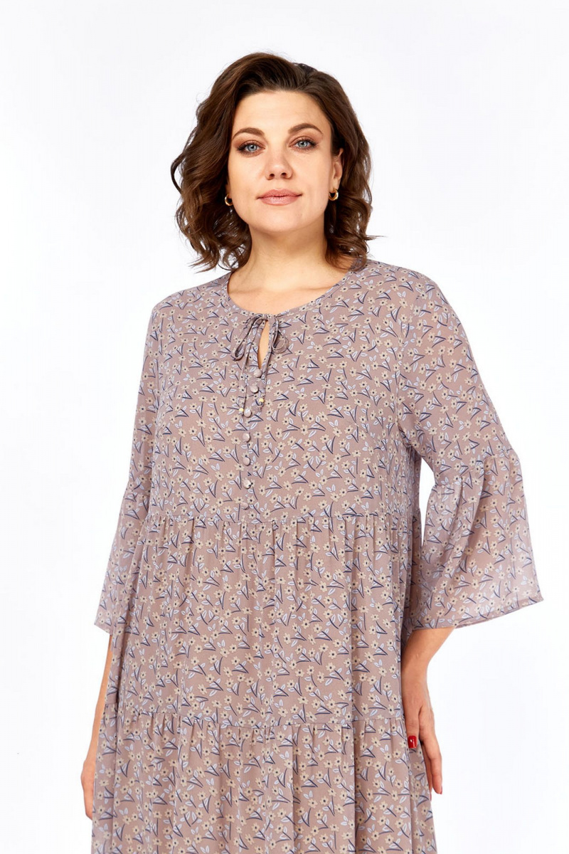 Платья Lady Style Classic 3007/2 кофейный