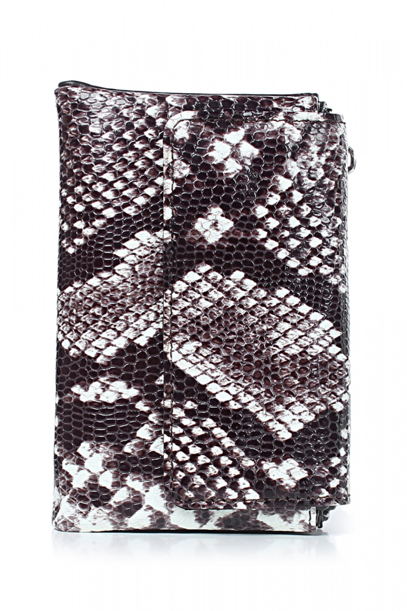 Кошельки и косметички Galanteya 9725.25с1914к45 ч.бел/коричн