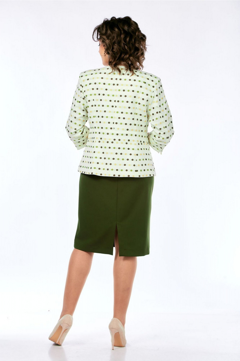 Плательный комплект Lady Style Classic 2665 зеленый