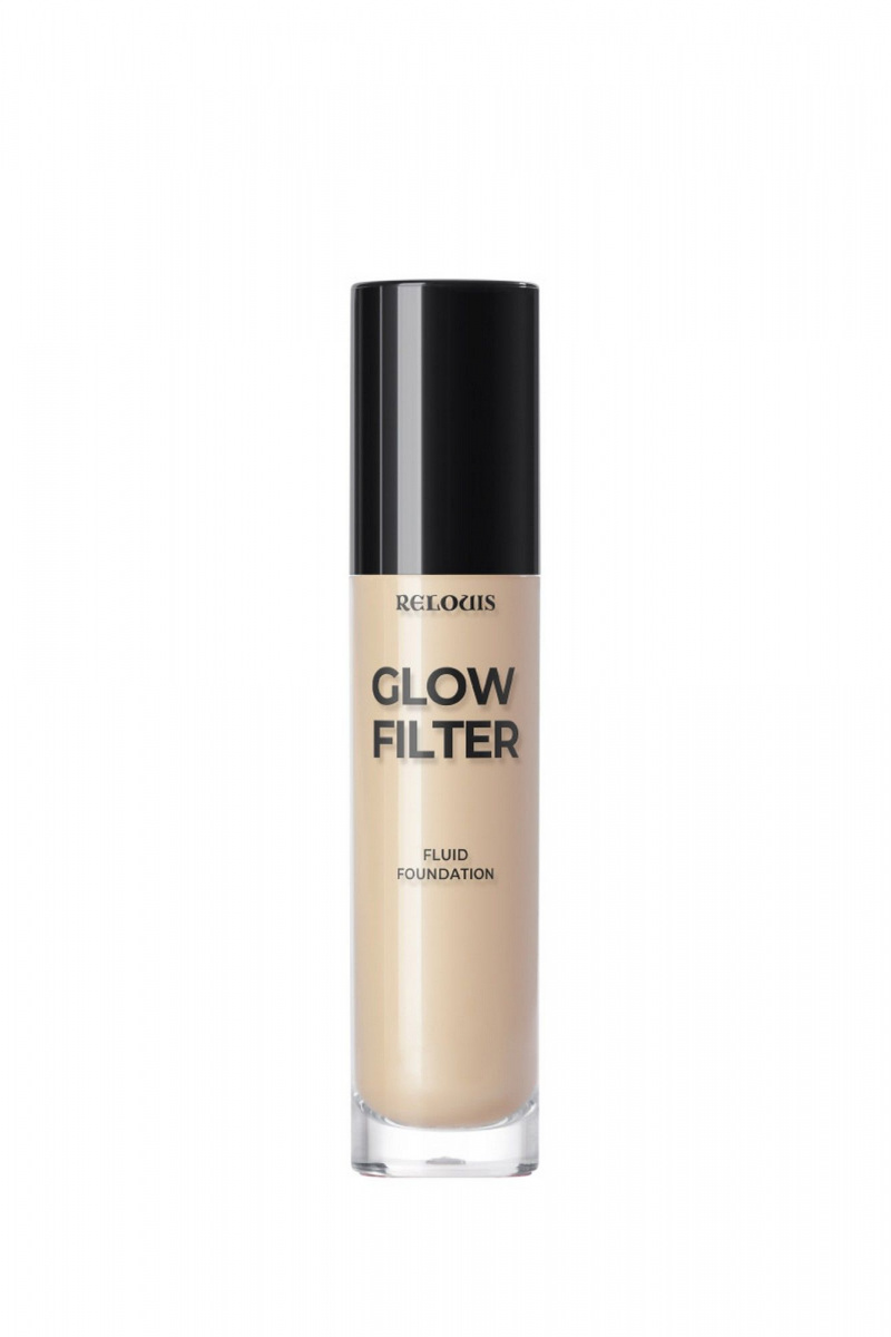 Тональные средства Relouis Glow Filter Fluid Foundation Warm Beige 03