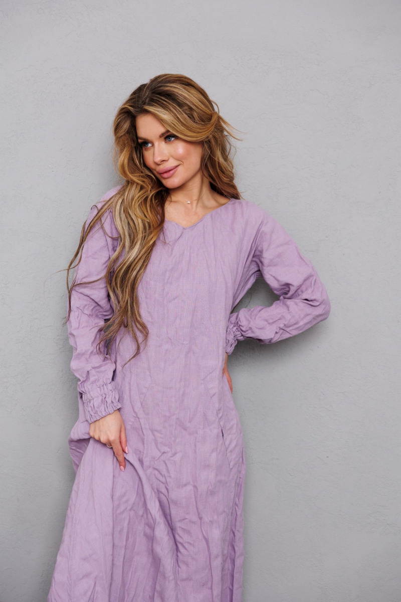 Платья АМУЛЕТ 9906 лаванда