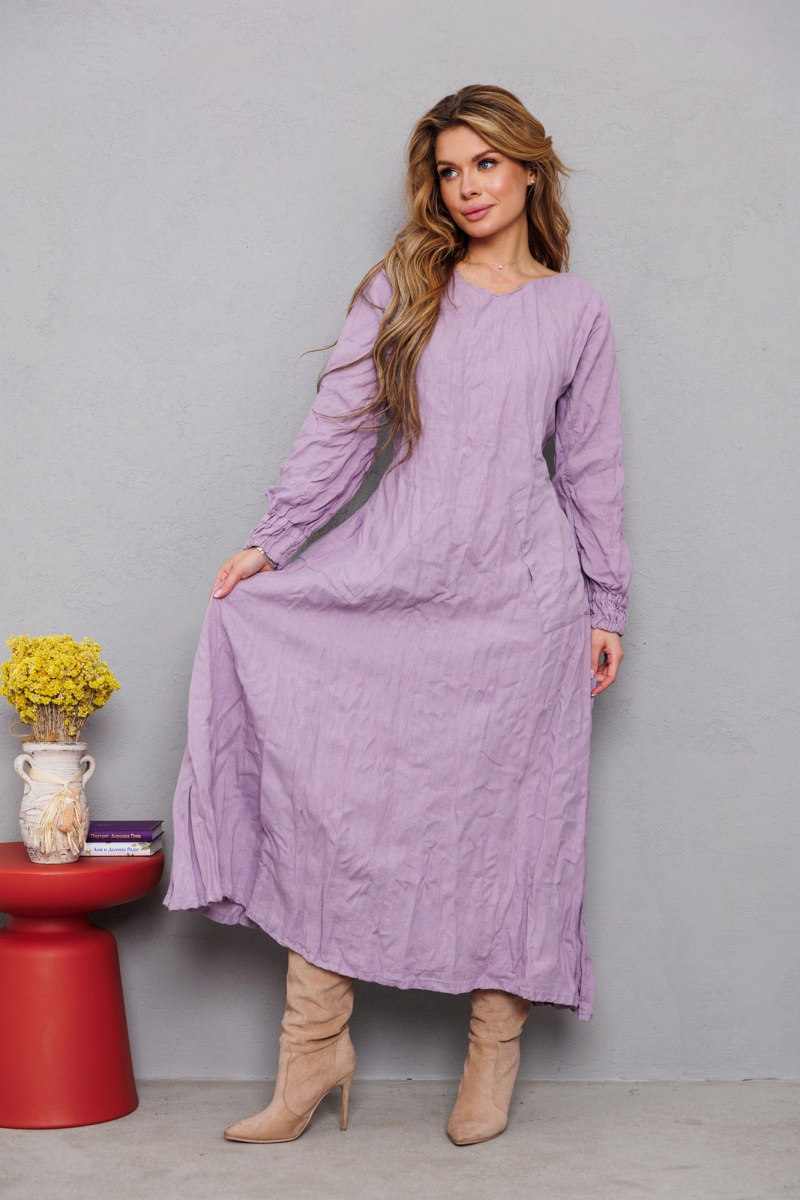 Платья АМУЛЕТ 9906 лаванда