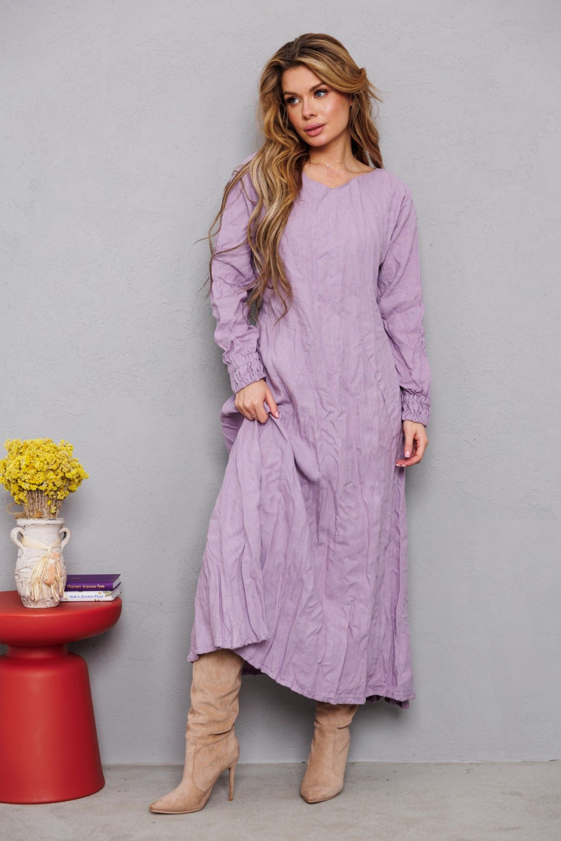 Платья АМУЛЕТ 9906 лаванда