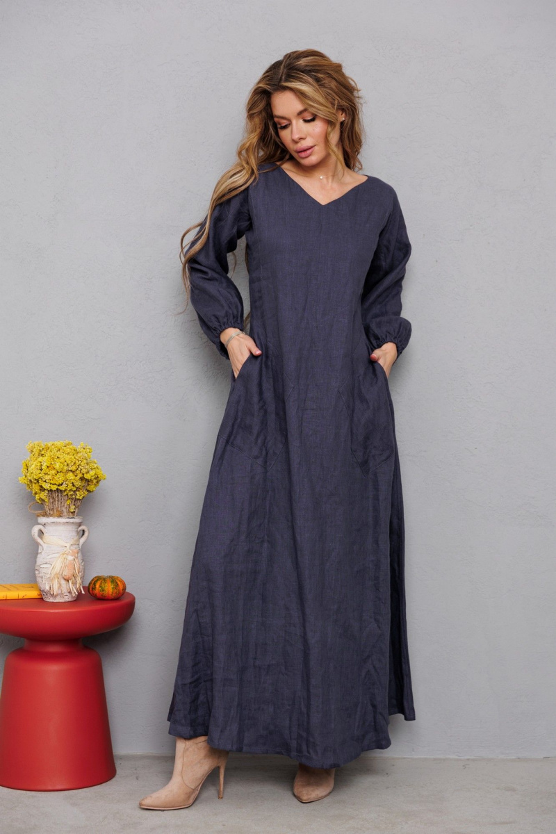 Платья АМУЛЕТ 9925 графит