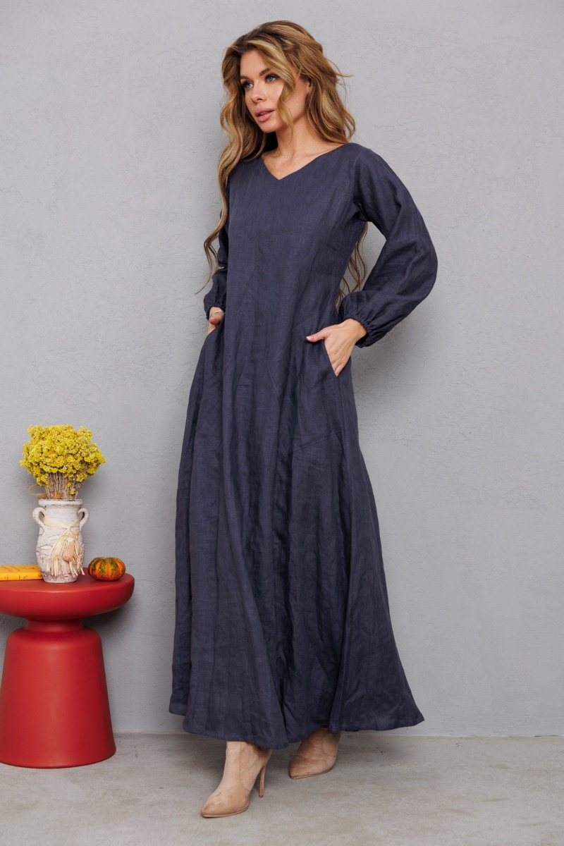 Платья АМУЛЕТ 9925 графит