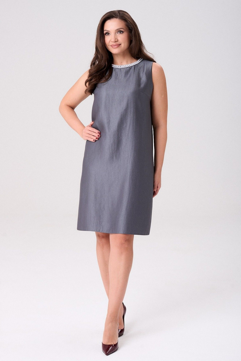 Платья Your size 2270 серый