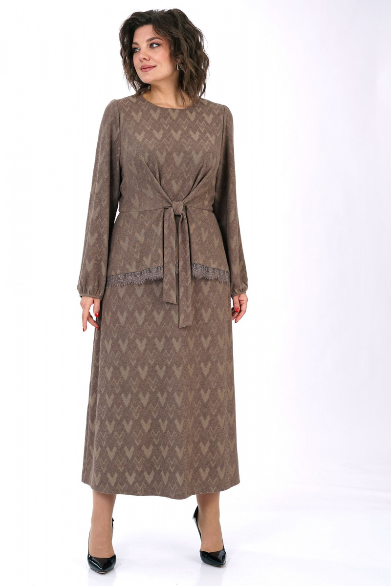 Юбочный комплект Alani Collection 2461 капучино