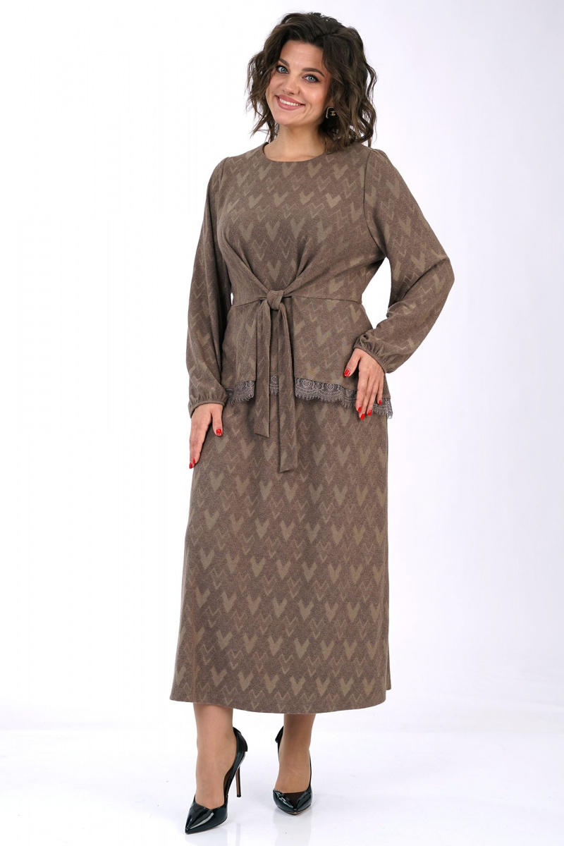 Юбочный комплект Alani Collection 2461 капучино