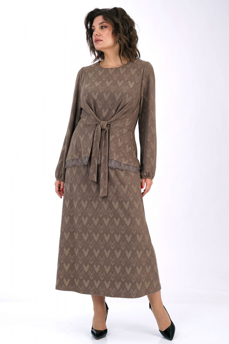 Юбочный комплект Alani Collection 2461 капучино