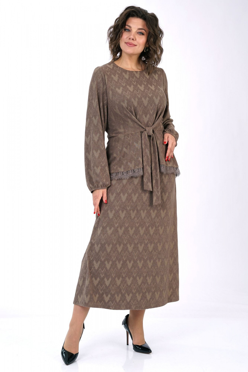 Юбочный комплект Alani Collection 2461 капучино