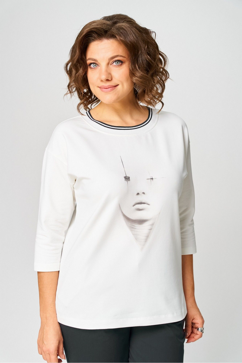 Джемперы Rumoda 2254_дл. молочный