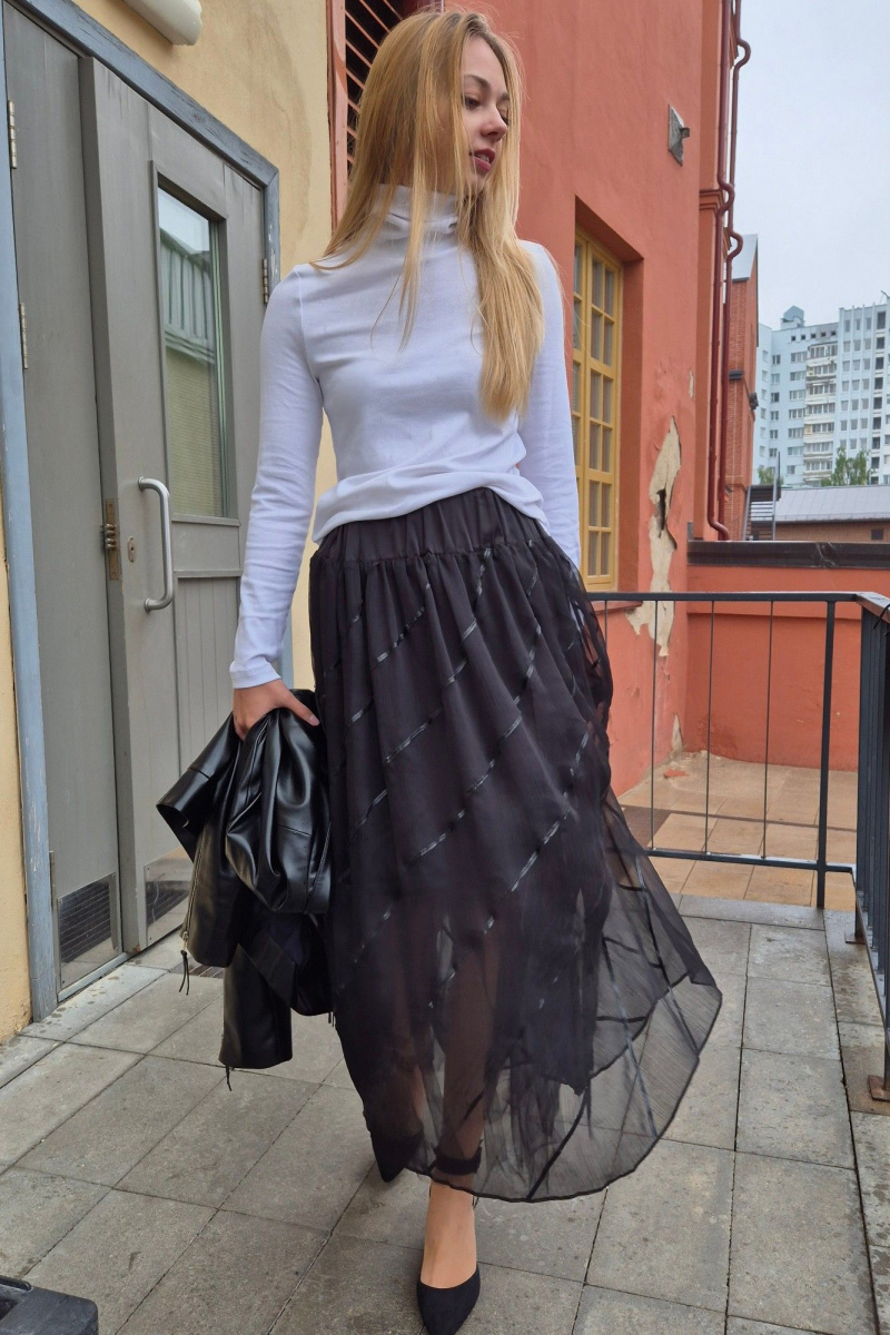 Водолазки Shymoda 444-25 белый