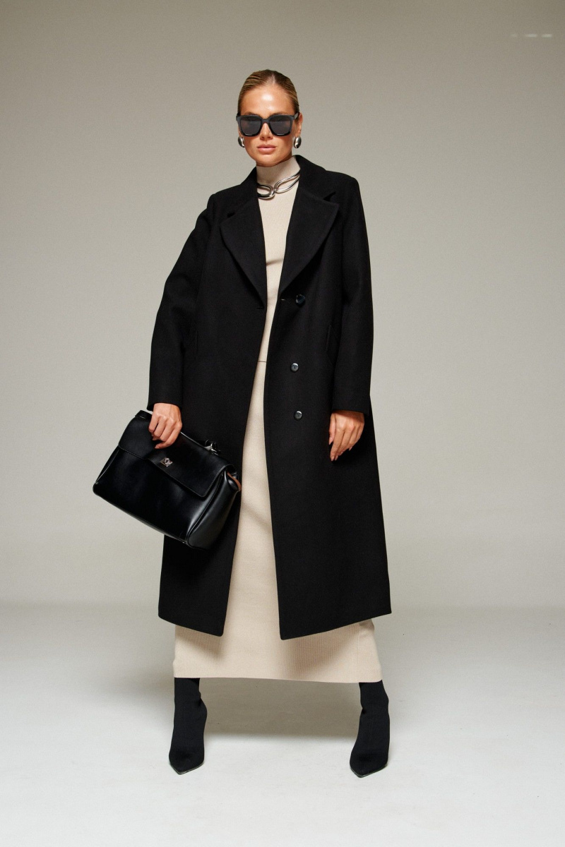 Женское пальто Beautiful&Free 7010 черный