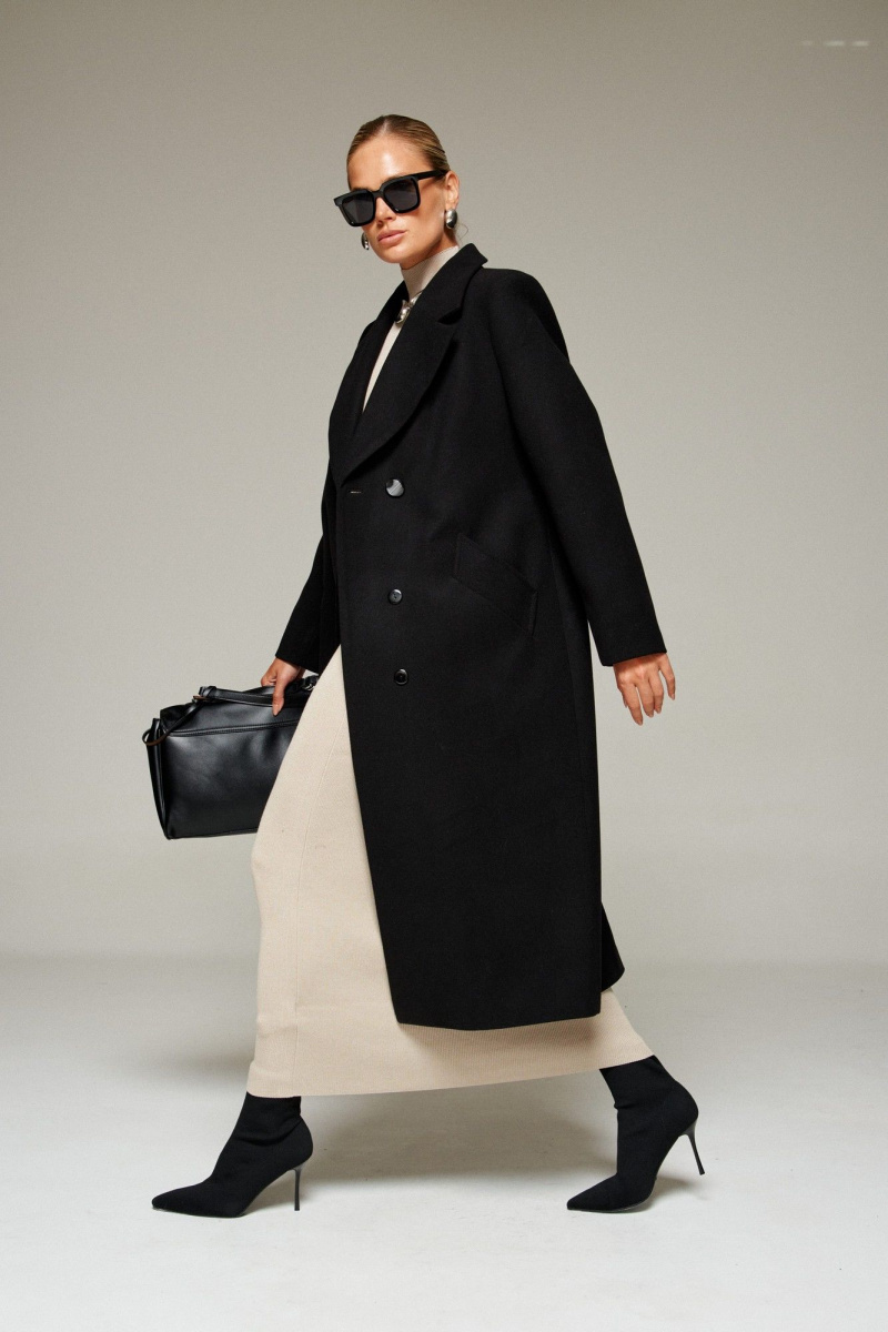 Женское пальто Beautiful&Free 7010 черный