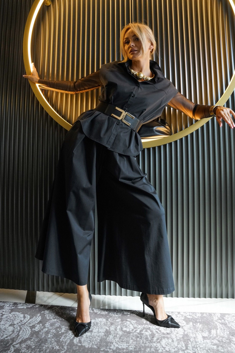 Брючный комплект Alani Collection 2435 черный