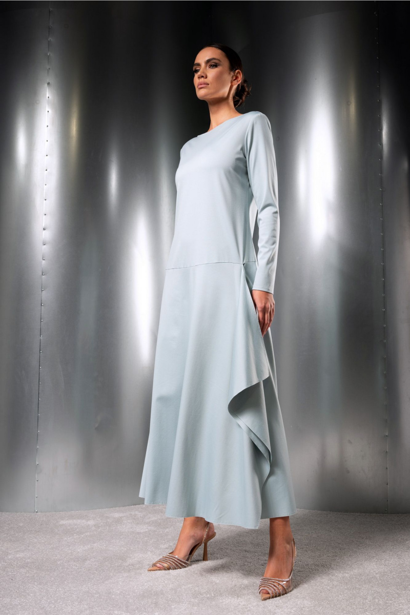 Платья Erika Laurent 7370-3 голубой