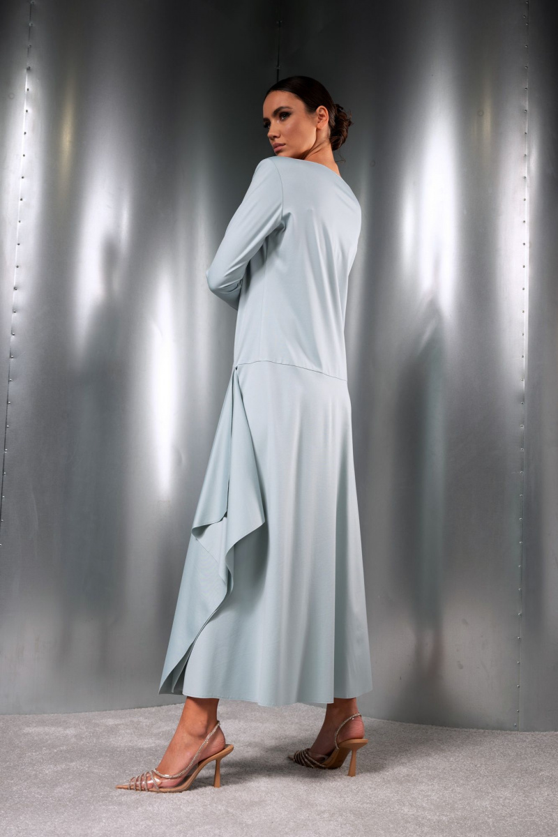 Платья Erika Laurent 7370-3 голубой