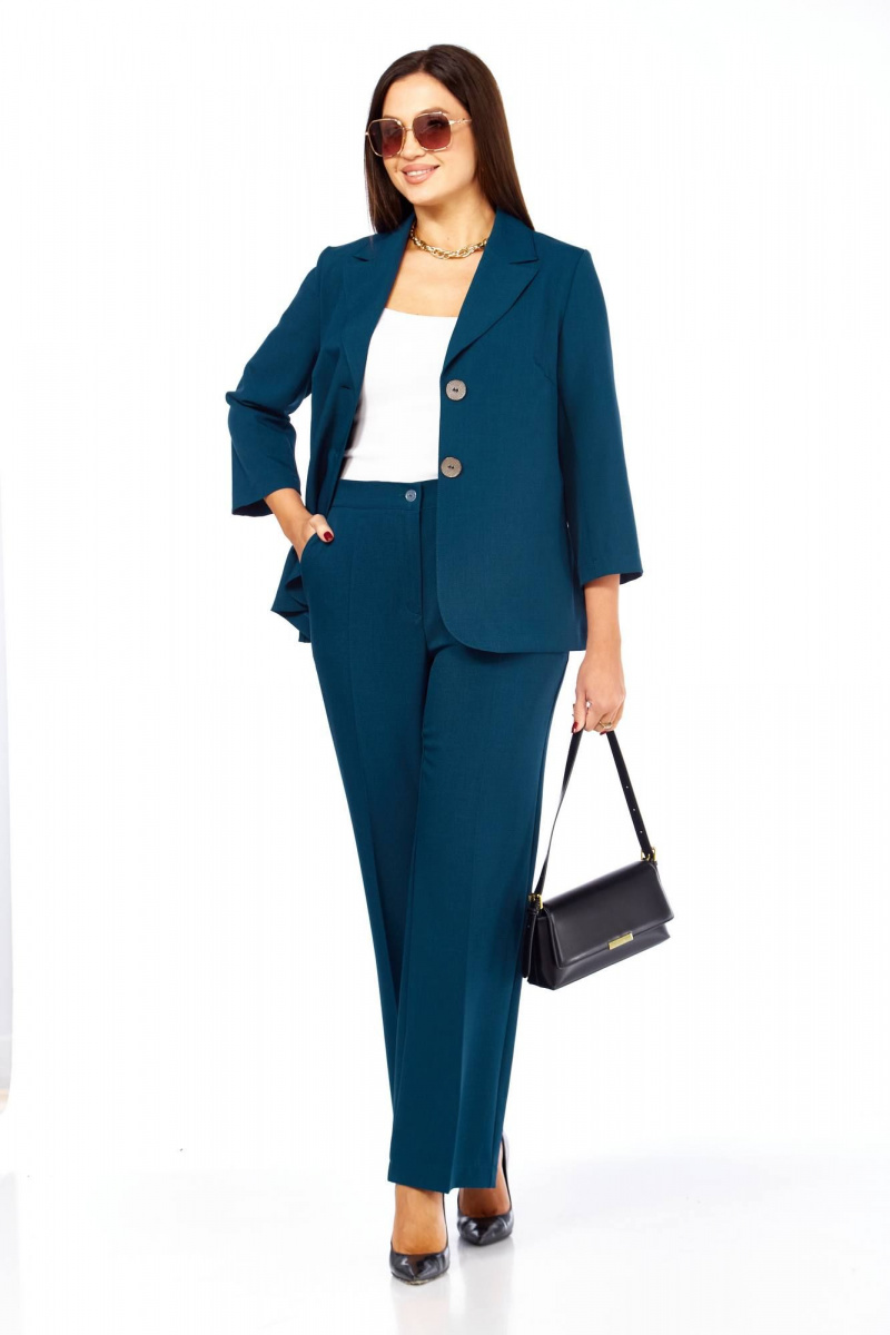 Брючный костюм Taita plus 2520/2 морская_волна