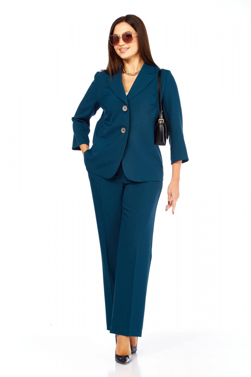 Брючный костюм Taita plus 2520/2 морская_волна