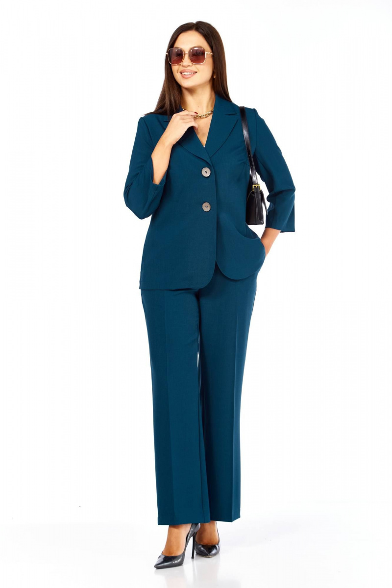 Брючный костюм Taita plus 2520/2 морская_волна
