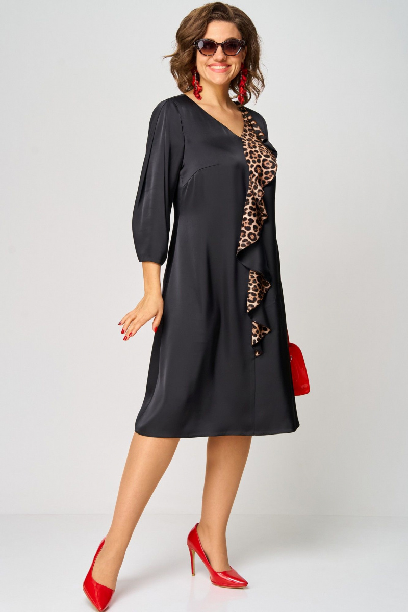 Платья EVA GRANT 7200Л принт_леопард