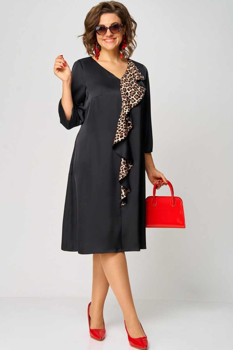 Платья EVA GRANT 7200Л принт_леопард