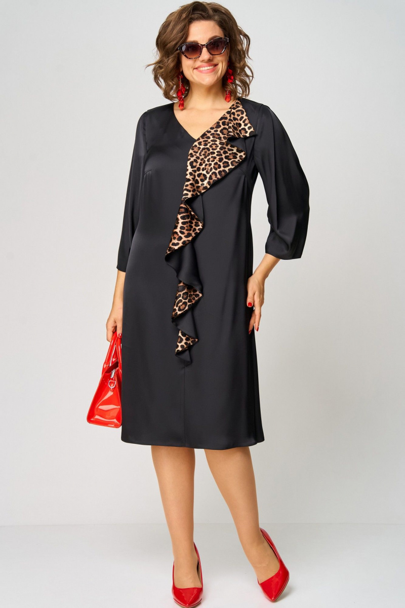 Платья EVA GRANT 7200Л принт_леопард