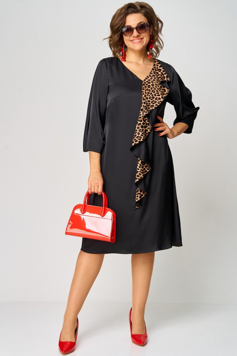 Платья EVA GRANT 7200Л принт_леопард