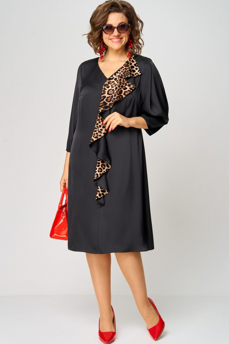 Платья EVA GRANT 7200Л принт_леопард