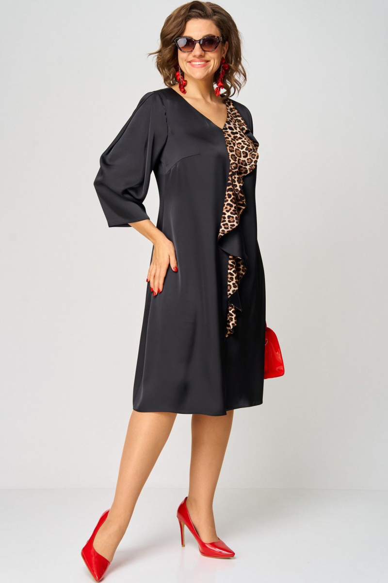 Платья EVA GRANT 7200Л принт_леопард