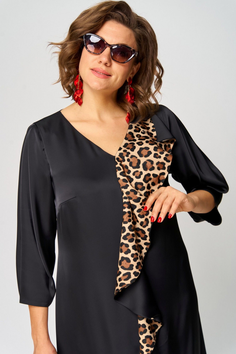 Платья EVA GRANT 7200Л принт_леопард