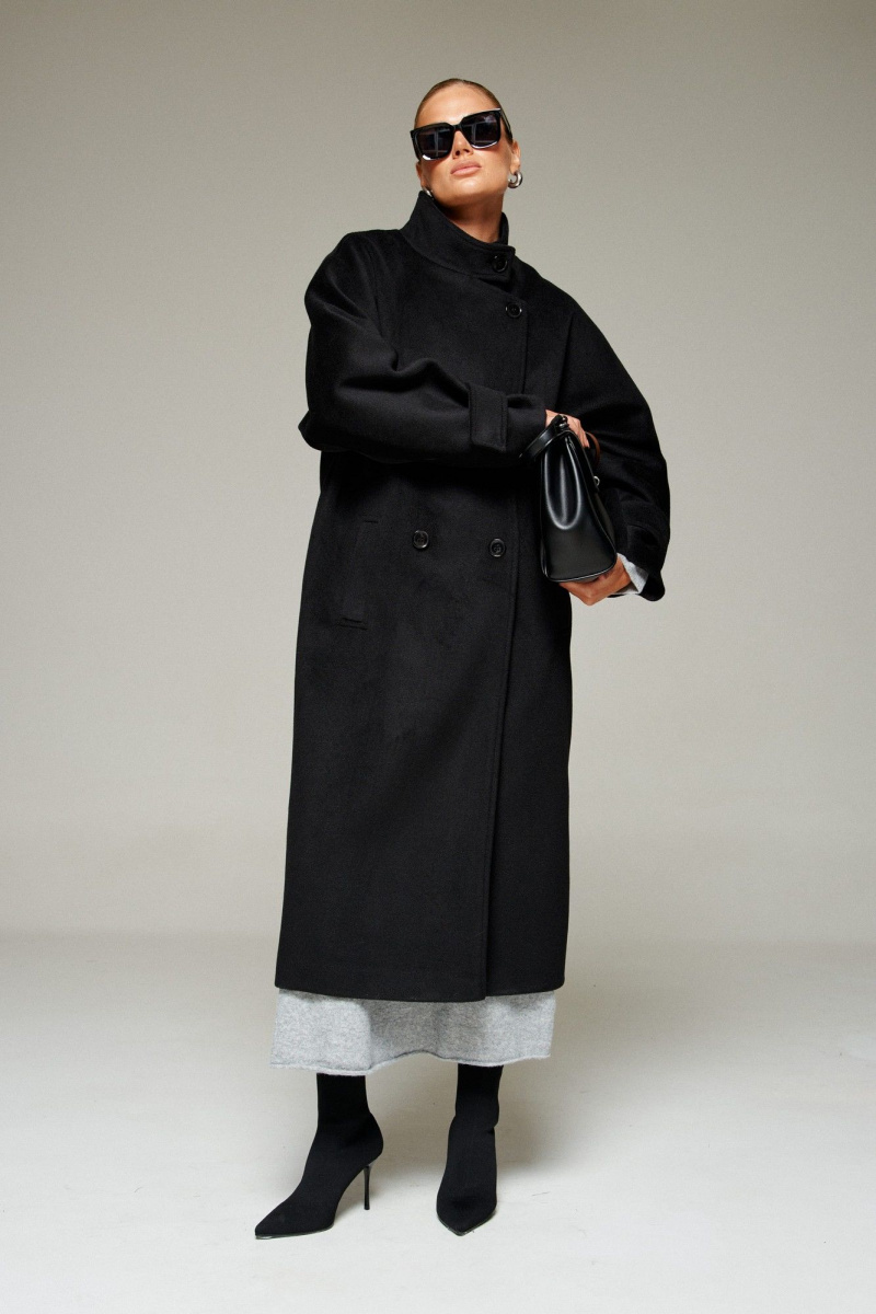 Женское пальто Beautiful&Free 7012 черный