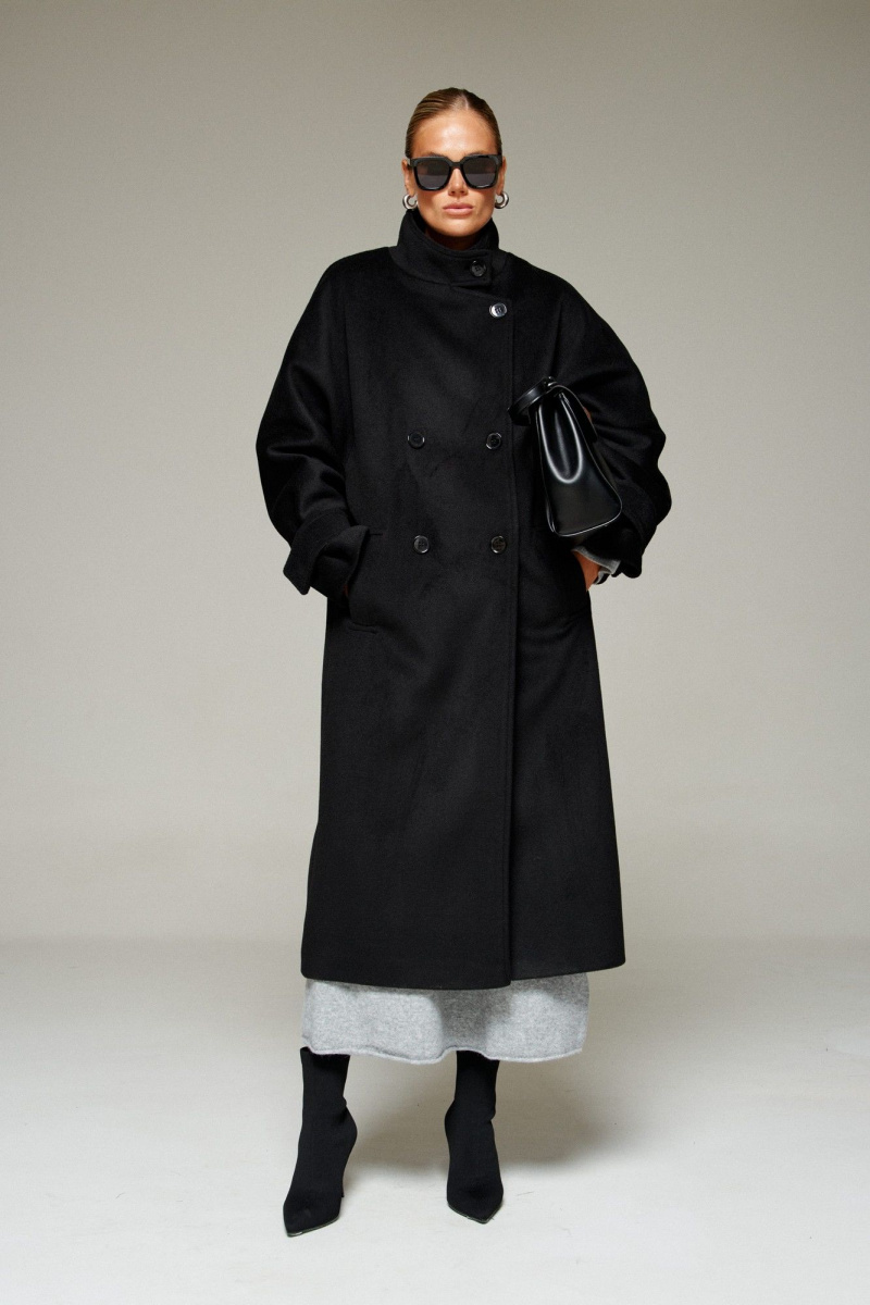 Женское пальто Beautiful&Free 7012 черный