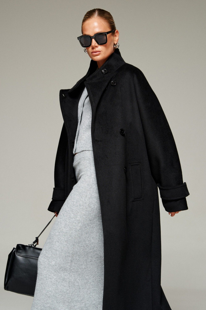 Женское пальто Beautiful&Free 7012 черный