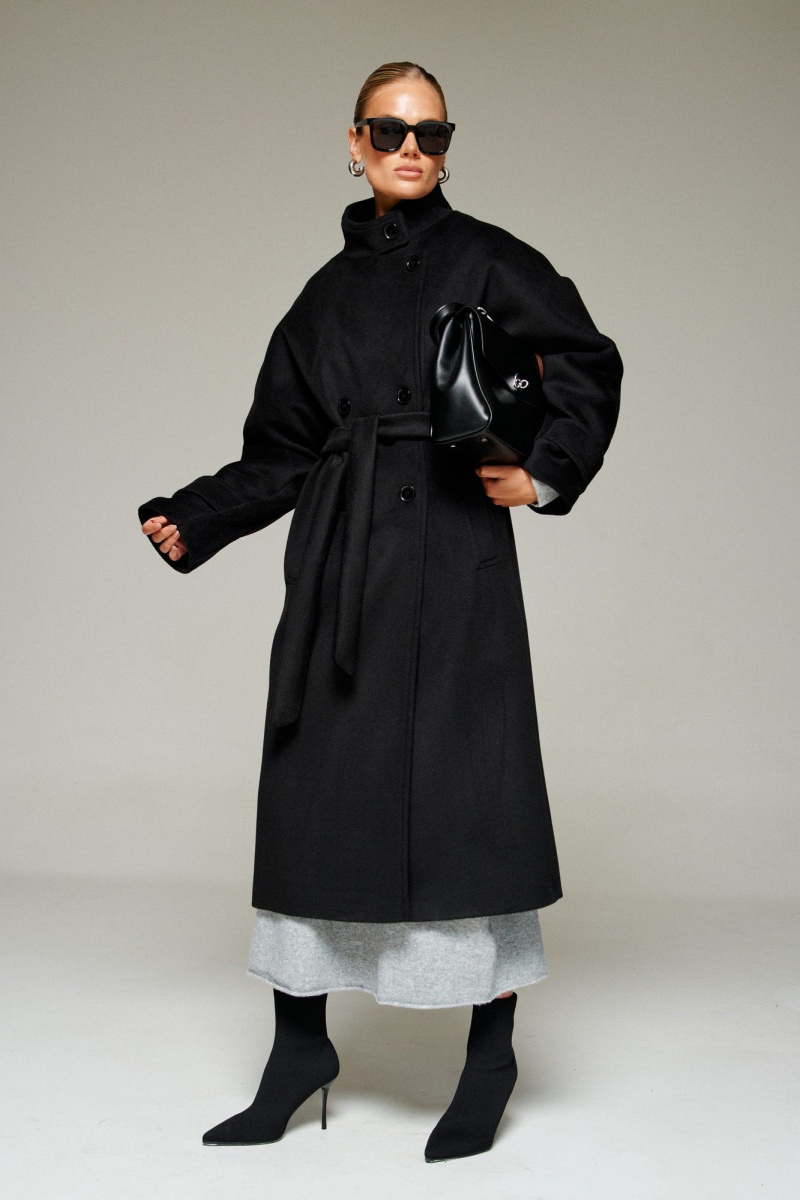 Женское пальто Beautiful&Free 7012 черный