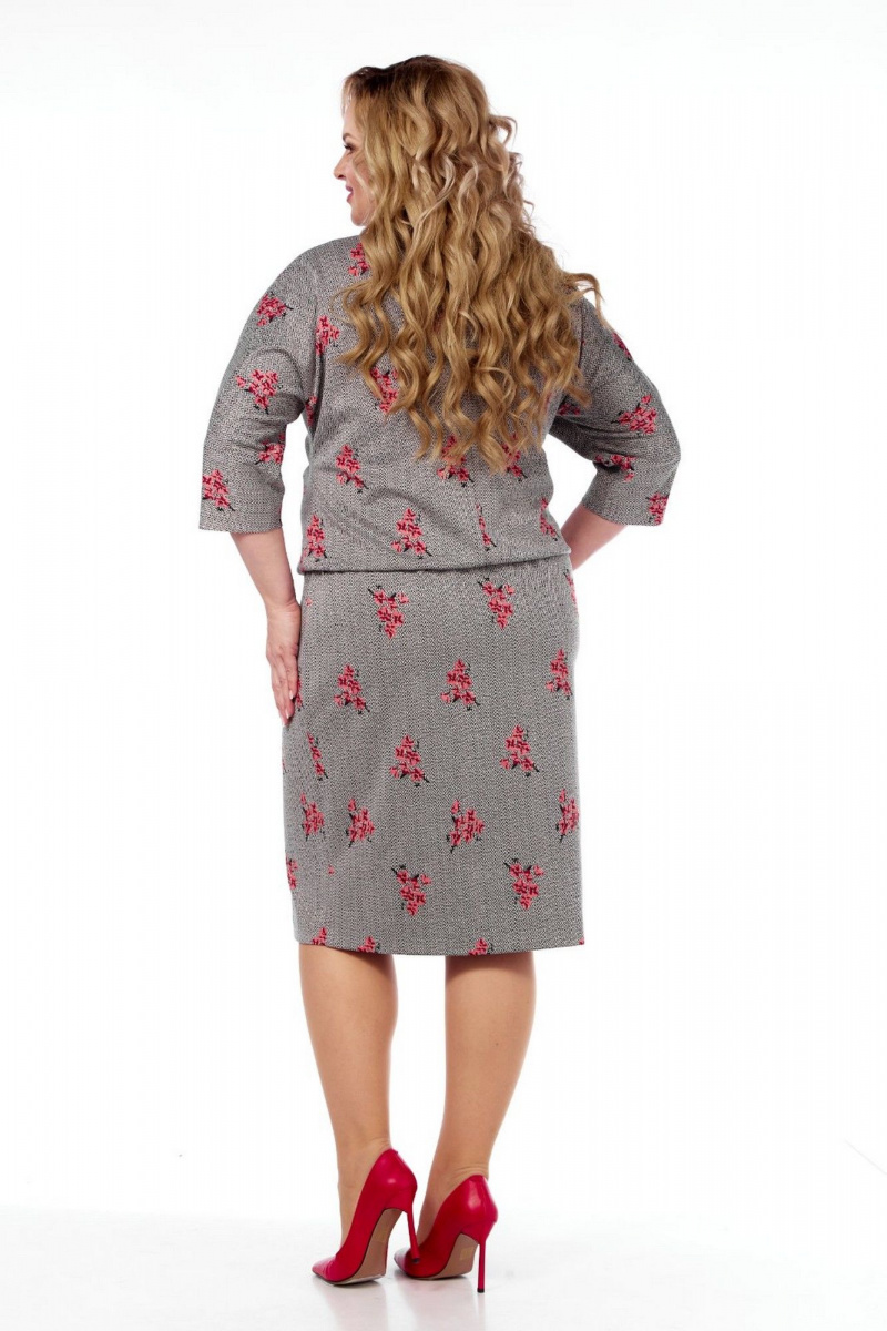 Платья СиБон 0358 серый