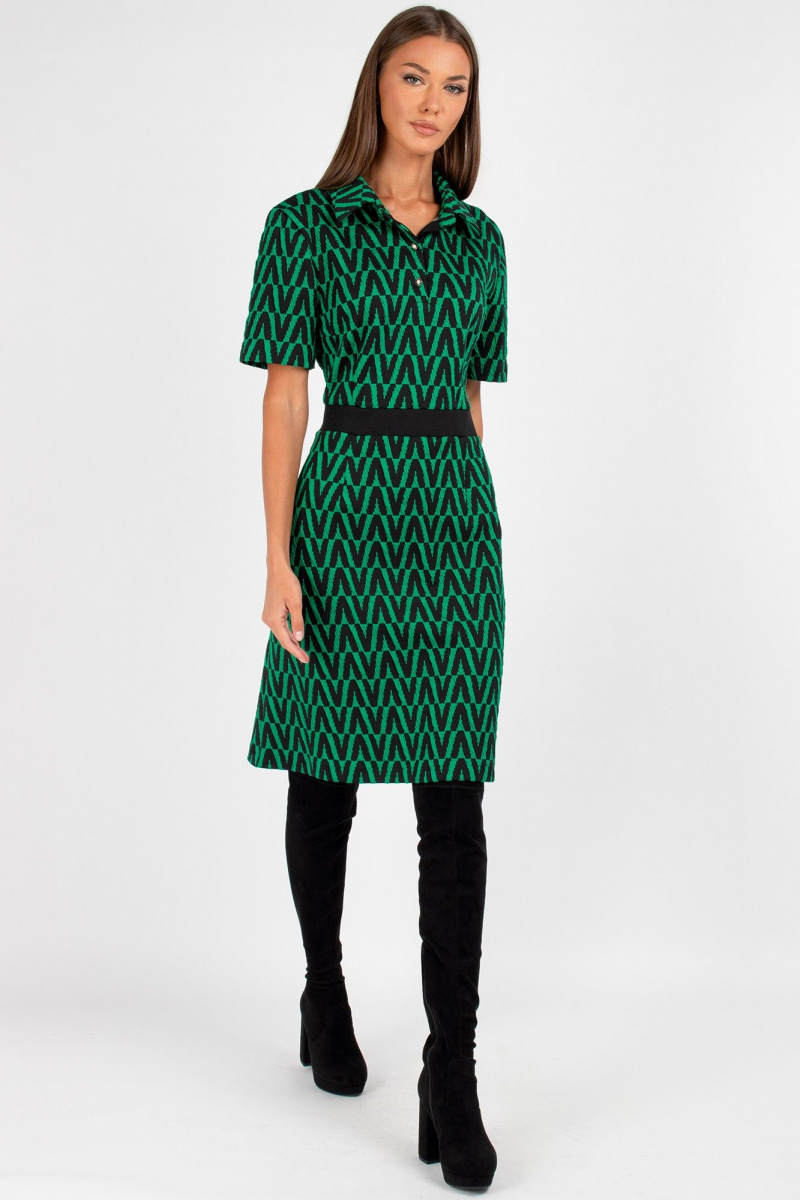 Платья VIZAVI 807 изумруд