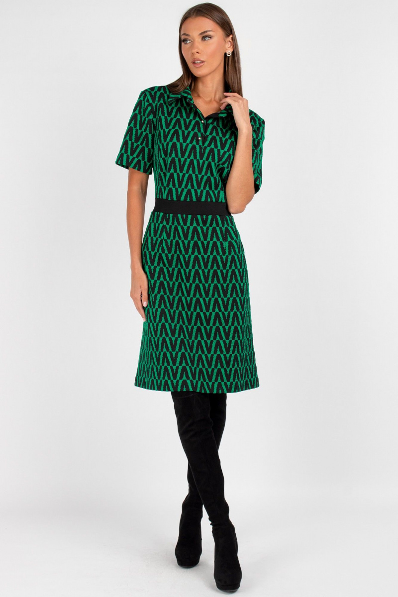 Платья VIZAVI 807 изумруд