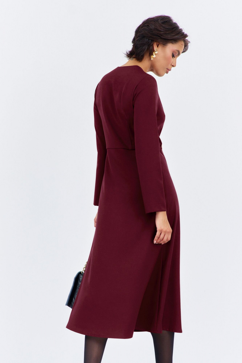 Платья FLAIM 2012.02 бордо-марсала