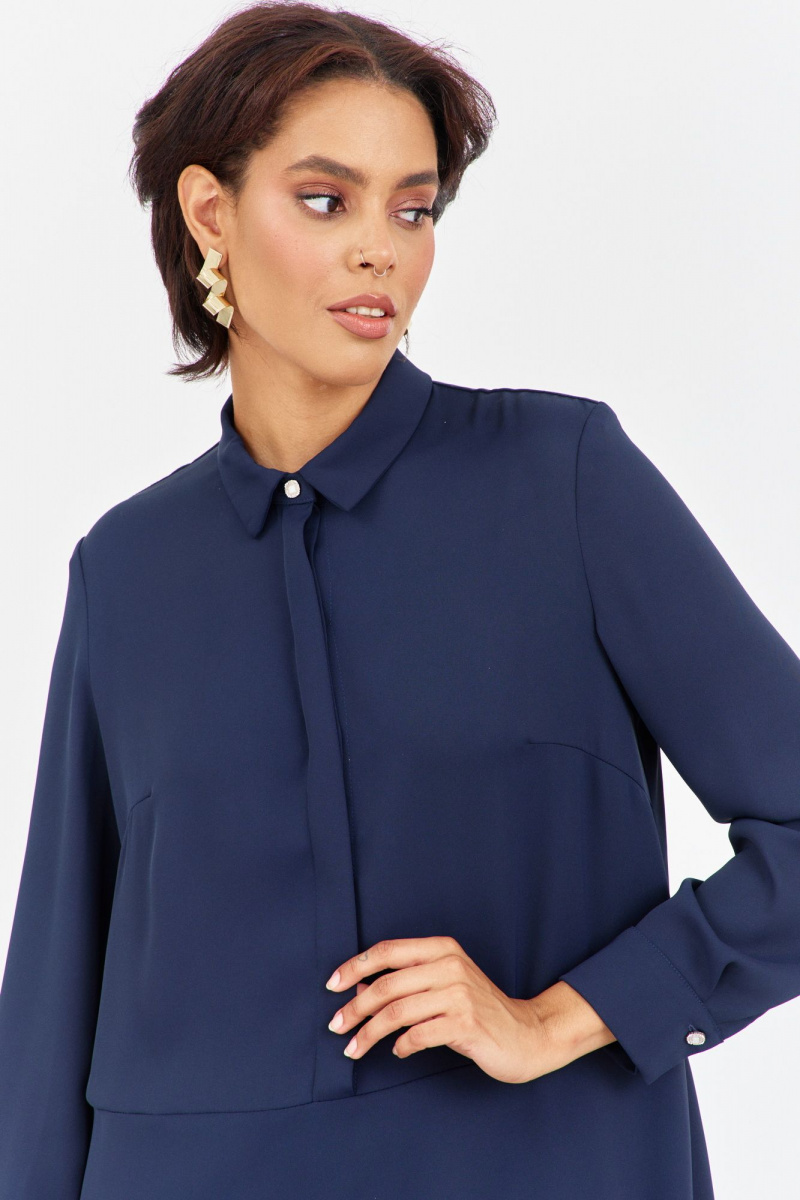 Платья FLAIM 2037 синий