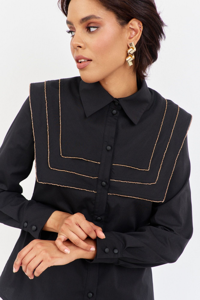 Блузы FLAIM 2048 черный