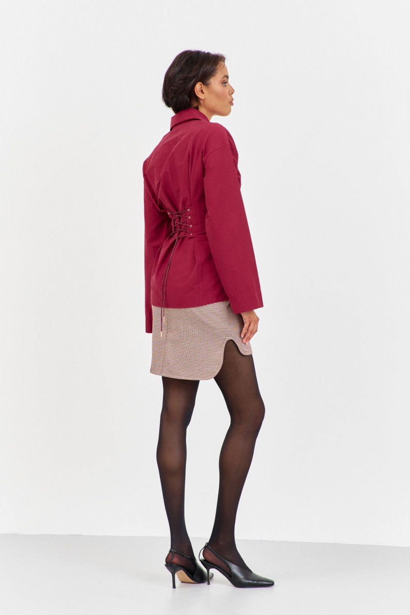 Блузы FLAIM 2056.01 бордо_марсала