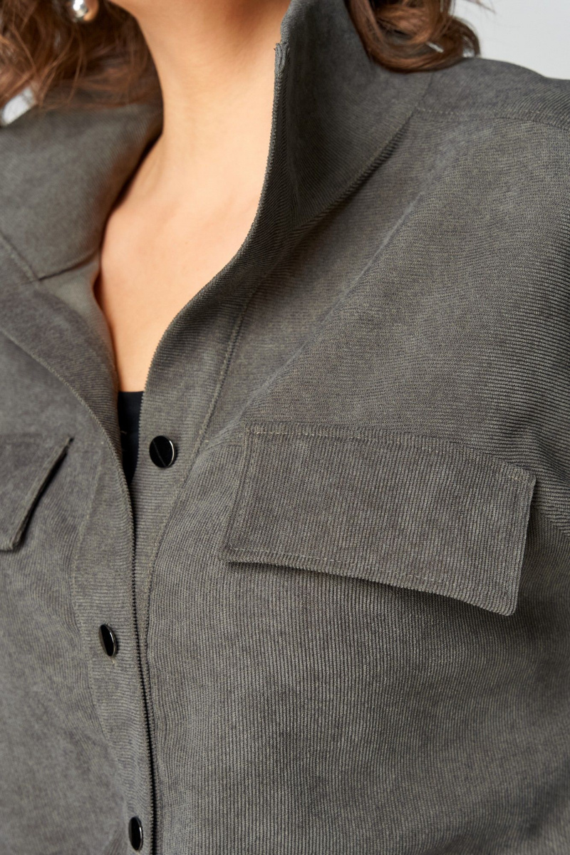 Юбочный костюм Мишель стиль 1330 хаки