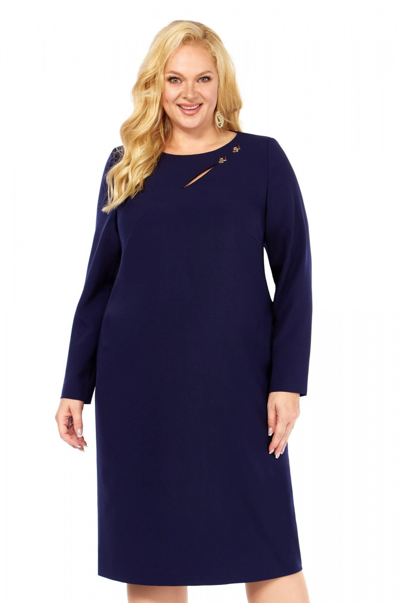 Платья Линия Л Б-2053 темно-синий
