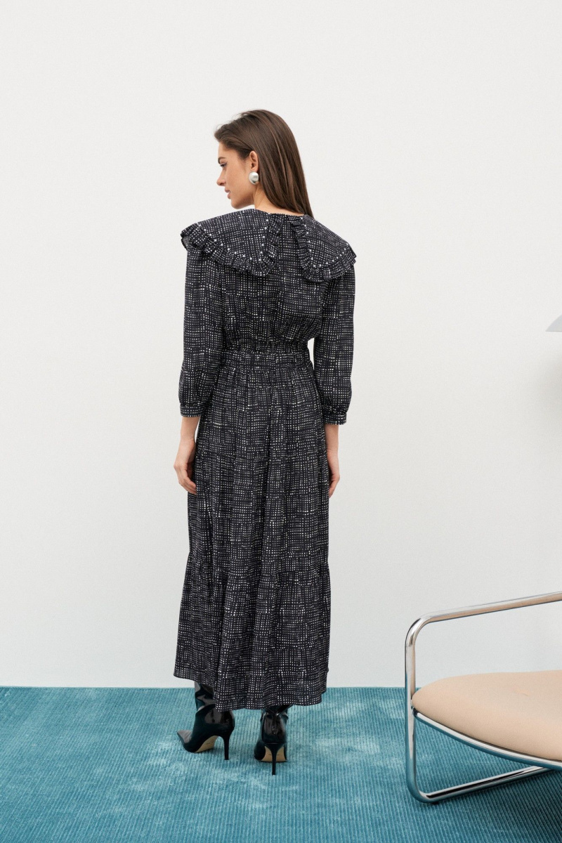 Платья Colors of PAPAYA NEW 1632 черно-белый