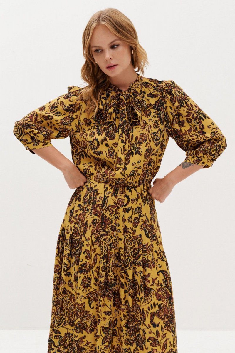 Платья Colors of PAPAYA NEW 1747 желтый